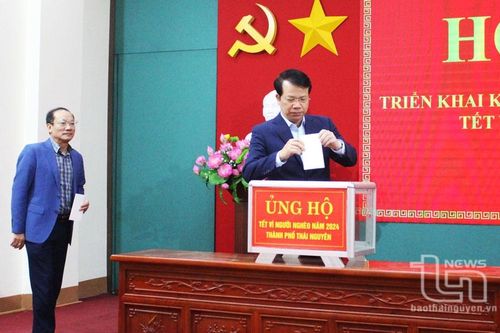 TP. Thái Nguyên: Triển khai 'Tuần cao điểm Tết vì người nghèo'