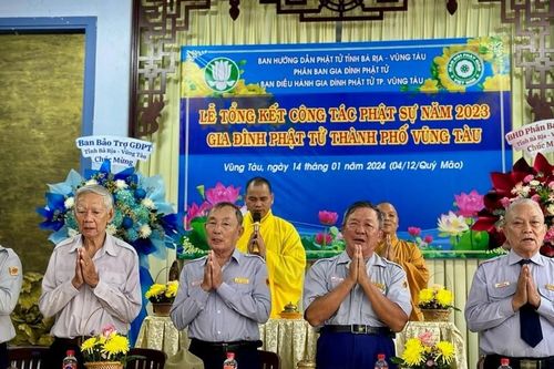 BR-VT: Hội nghị tổng kết Phật sự của Gia đình Phật tử TP.Vũng Tàu năm 2023