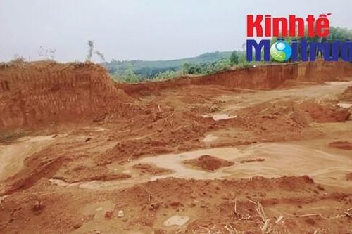 Thanh Hóa: Xác minh thông tin phản ánh việc hoàn trả mặt bằng sau khi tận thu đất san lấp