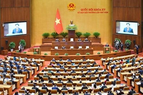 Khai mạc trọng thể Kỳ họp bất thường lần thứ Năm, Quốc hội Khóa XV