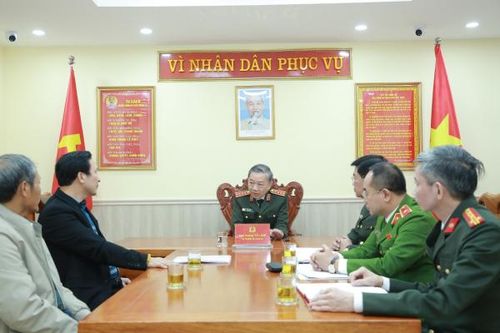 Bộ trưởng Tô Lâm tiếp công dân định kỳ tháng 1/2024