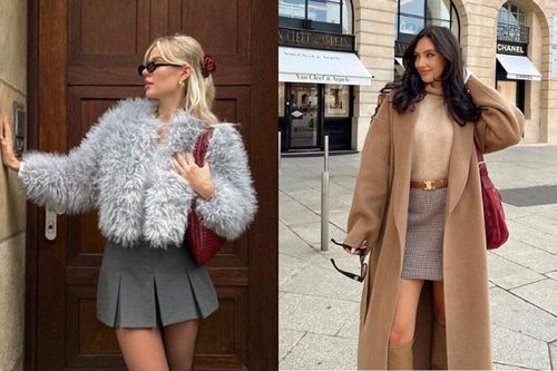 Bỏ túi ngay những công thức sành điệu với chân váy ngắn cho mùa lạnh
