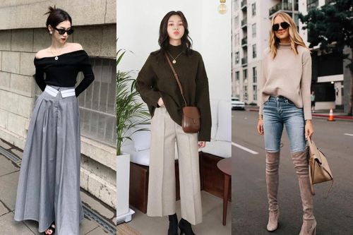 Cập nhật những cách diện áo len mỏng vừa đơn giản vừa tinh tế