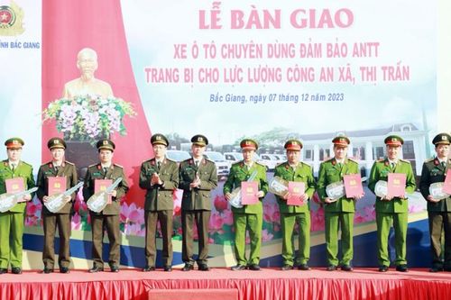 Bắc Giang: Tập trung nguồn lực để sớm hoàn thành xây dựng trụ sở làm việc Công an xã, thị trấn