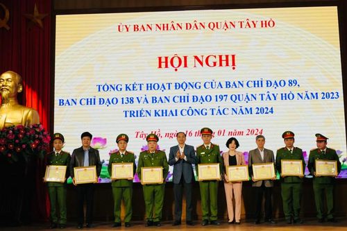 Tây Hồ tập trung đảm bảo tuyệt đối an toàn Tết Nguyên đán
