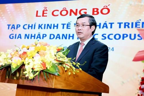 Tạp chí Kinh tế và Phát triển chính thức gia nhập danh mục Scopus