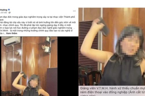 Vụ nhạc sĩ Lưu Thiên Hương bị ném điện thoại vào người: Hai bên đều nhận lỗi