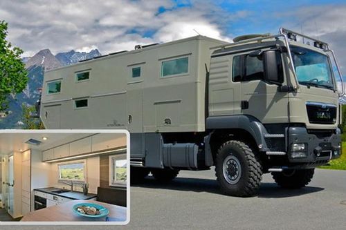 Globecruiser Family 7500 – 'nhà di động' gần 19 tỷ đồng cho ngày tận thế