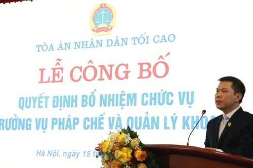 Bản tin 8H: Tòa án Nhân dân Tối cao bổ nhiệm cán bộ
