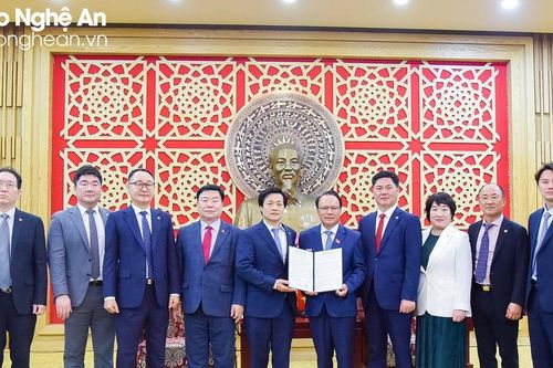 Thúc đẩy hợp tác toàn diện giữa tỉnh Gyeonggi-Do (Hàn Quốc) và Nghệ An