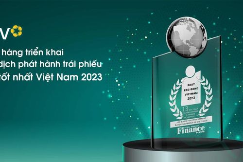 BIDV - ngân hàng triển khai giao dịch phát hành trái phiếu ESG tốt nhất