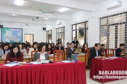 Sở Giáo dục và Đào tạo sơ kết học kỳ I năm học 2023 – 2024