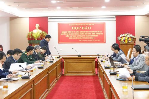 Thông tin về cưỡng chế thực hiện quyết định thu hồi đất dự án Khu đô mới Tây Nam
