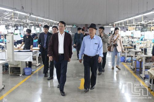 Bí thư Thành ủy Thái Nguyên kiểm tra tiến độ một số công trình, dự án