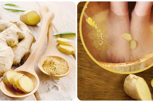 Ngâm chân bằng nước gừng có tác dụng gì?