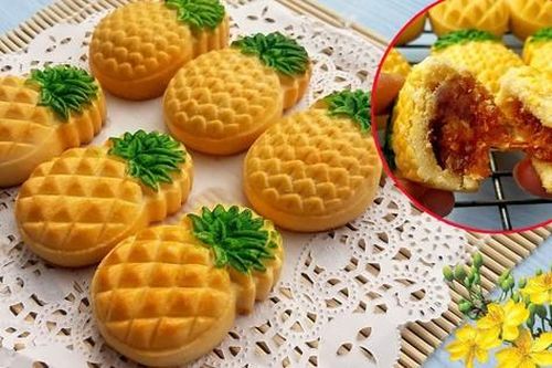 Tết đang đến rất gần, thử ngay công thức làm bánh dứa bằng nồi chiên không dầu thơm ngon khó cưỡng