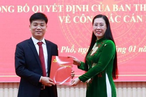 Bổ nhiệm Chánh Văn phòng UBND tỉnh; chỉ định, chuẩn y Bí thư Thị ủy, Bí thư Huyện ủy