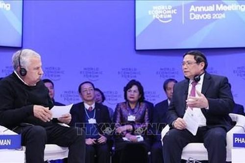 Thủ tướng Chính phủ Phạm Minh Chính phát biểu tại Đối thoại chính sách 'Việt Nam: Định hướng tầm nhìn toàn cầu'