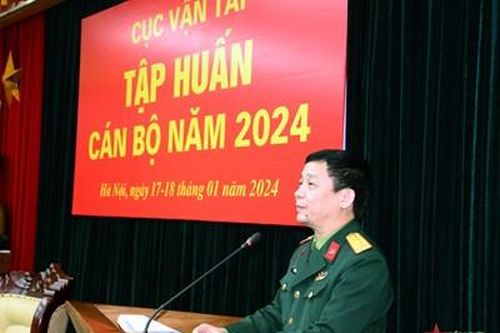 Cục Vận tải, Tổng cục Hậu cần: Tập huấn, thống nhất nhiều nội dung mới cho đội ngũ cán bộ