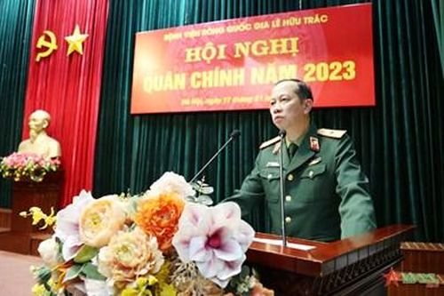 Bệnh viện Bỏng Quốc gia Lê Hữu Trác tổ chức Hội nghị Quân chính năm 2023