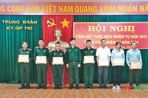 Trung đoàn Kinh tế - Quốc phòng 710 gắn phát triển kinh tế với xây dựng quốc phòng vùng biên giới Chư Prông