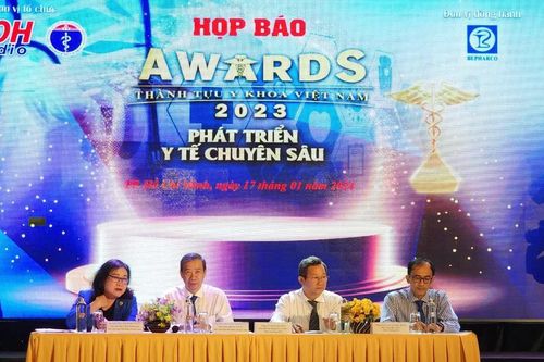 20 công trình vào vòng bình chọn Giải thưởng Thành tựu Y khoa Việt Nam lần thứ 4