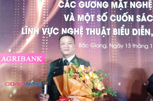 Trung tá Nguyễn Hải Nam - 'Gương mặt nghệ sĩ tiêu biểu' năm 2023