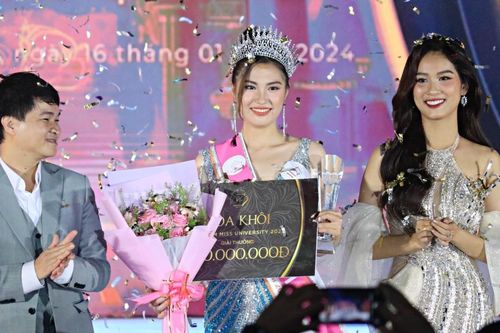 Nữ sinh 19 tuổi Trịnh Huyền Mai đăng quang Hoa khôi Sinh viên Việt Nam 2023