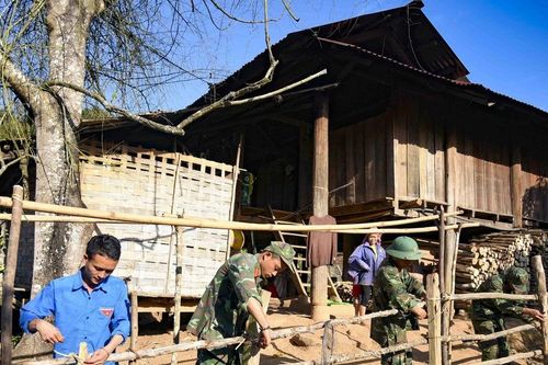 Điện Biên: Tình quân dân những ngày giáp Tết ở vùng cao biên giới Mường Nhé