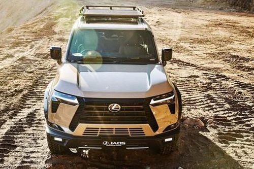 Lexus GX550 Overtrail mạnh mẽ với bản độ offroad