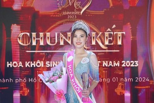 Nữ sinh Đại học Ngoại thương đăng quang Hoa khôi Sinh viên Việt Nam