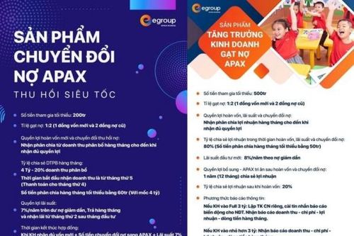Nợ cũ chưa trả, Egroup của Shark Thủy lại tung 2 gói đầu tư chuyển đổi nợ và gạt nợ