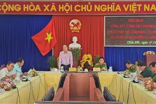 TP. Châu Đốc tăng cường các biện pháp phòng cháy, chữa cháy