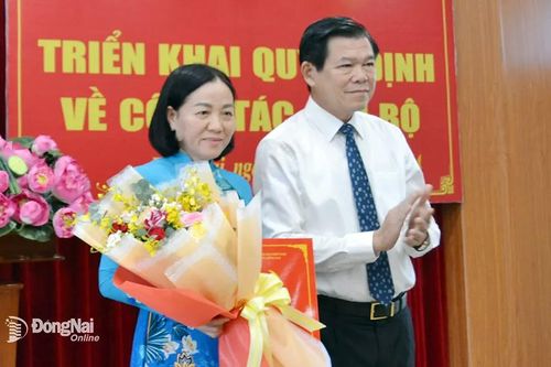 Đồng chí Dương Thị Mỹ Châu, Chủ tịch HĐND huyện Nhơn Trạch giữ chức Phó bí thư Huyện ủy Nhơn Trạch
