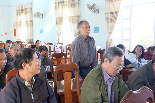 Đại biểu HĐND tỉnh tiếp xúc cử tri tại xã Nghĩa Hòa
