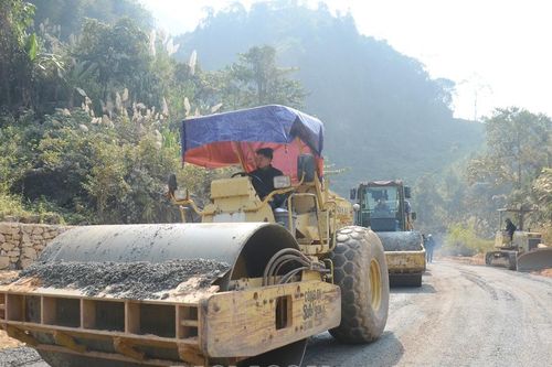 Bắc Hà quan tâm chất lượng công trình giao thông thuộc chương trình mục tiêu quốc gia