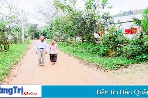 'Bóng cả' ở thôn Xà Lời hiến đất làm đường