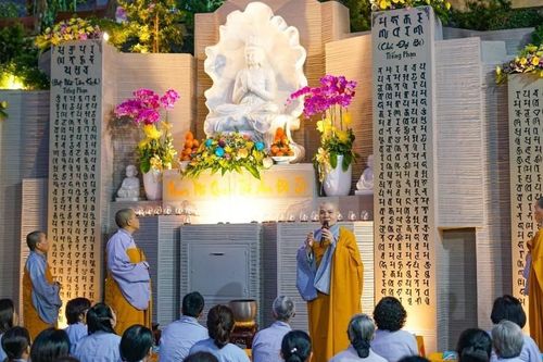 BR-VT: Lễ an vị tôn tượng Bồ-tát Quán Thế Âm tại chùa Hải Vân (TP.Vũng Tàu)