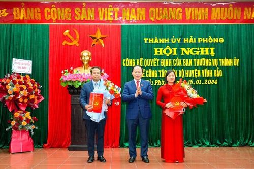 Hải Phòng: Luân chuyển, điều động nhiều cán bộ chủ chốt