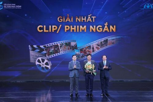 Trao giải Liên hoan phim toàn quốc về an toàn giao thông năm 2023