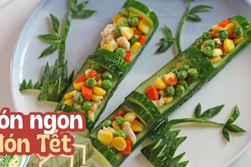 2 món Tết siêu ngon: Tre tài lộc, sườn phú quý cho bữa tiệc đầu xuân