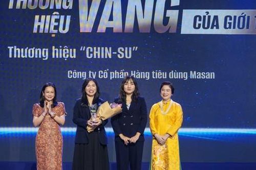CHIN-SU trở thành thương hiệu được giới trẻ yêu thích tại Thương hiệu Vàng HCM