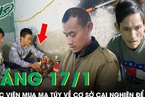 Sáng 17/1: Triệt phá đường dây chuyên 'bơm' ma túy vào cơ sở cai nghiện