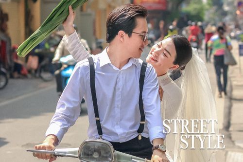 Nàng dâu mới phẩy tà áo dài, Hà Nội đón xuân sang