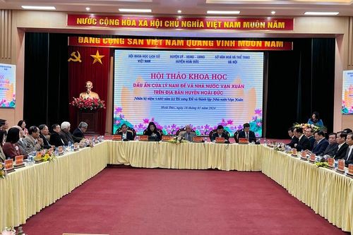 Nơi ghi dấu ấn của Đức vua Lý Nam Đế và Nhà nước Vạn Xuân