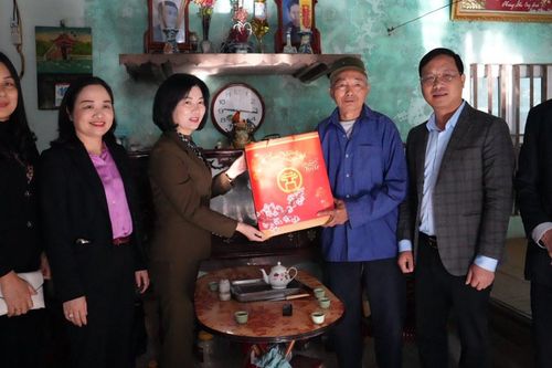 Lãnh đạo Thành phố thăm, chúc Tết tại huyện Ứng Hòa