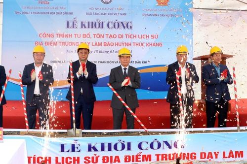 Khởi công tu bổ, tôn tạo địa điểm Trường dạy làm báo Huỳnh Thúc Kháng