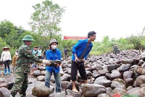 Vun đắp tình quân dân nơi biên cương Đông Bắc