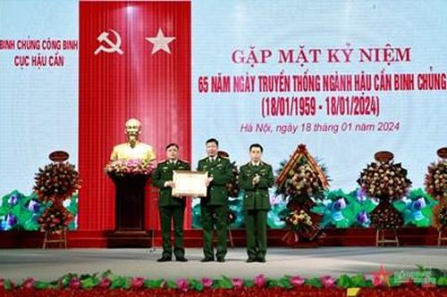 Cục Hậu cần, Binh chủng Công binh gặp mặt kỷ niệm 65 năm Ngày truyền thống