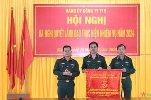 Đảng bộ Công ty 715 (Binh đoàn 15): Hoàn thành xuất sắc nhiệm vụ tiêu biểu 5 năm liền 2019 - 2023